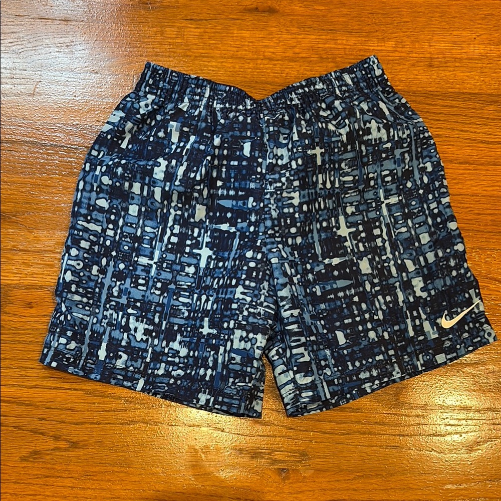 Nike Blue Athletic Shorts Lightweight Performance
